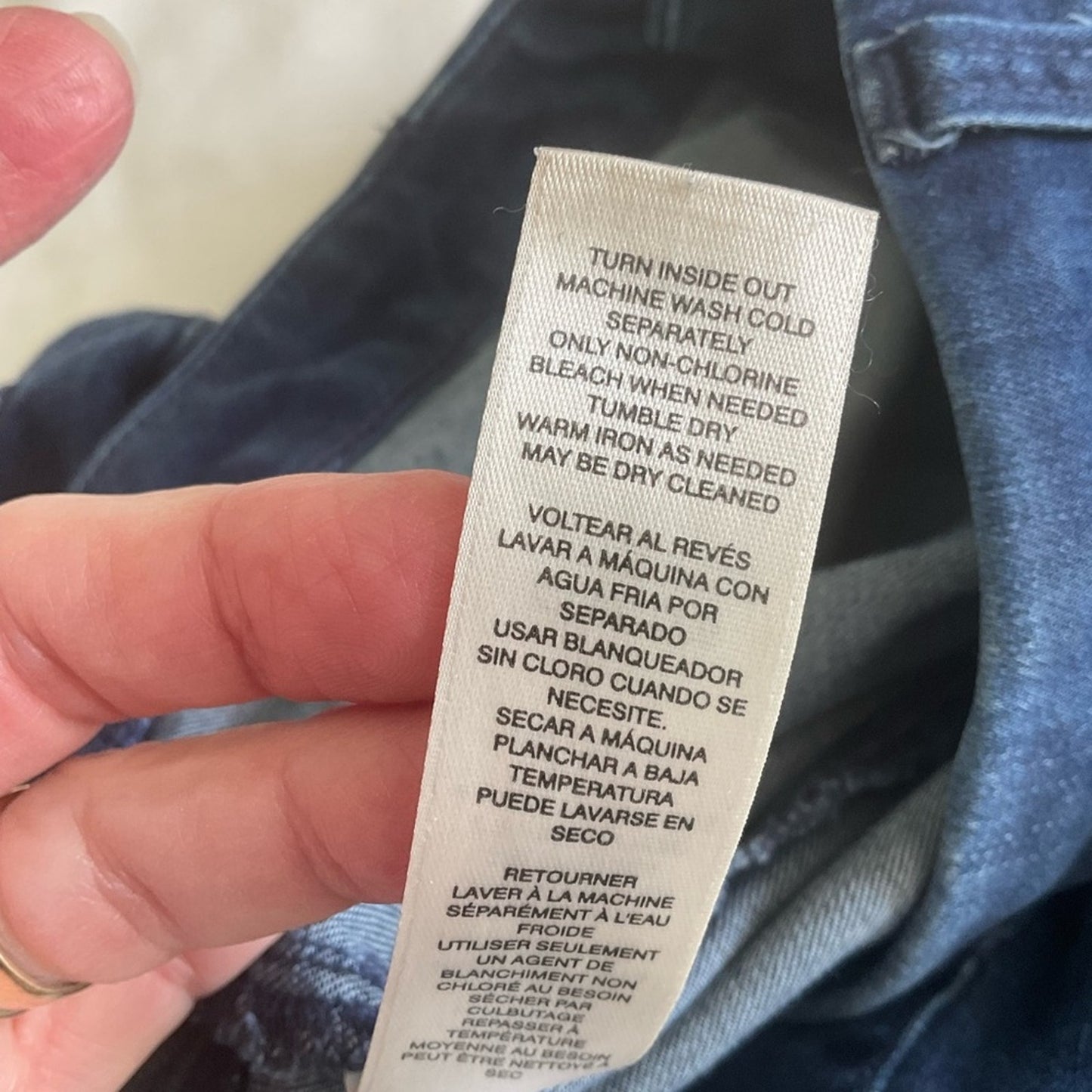 Chico's Deep Indigo Denim Pants