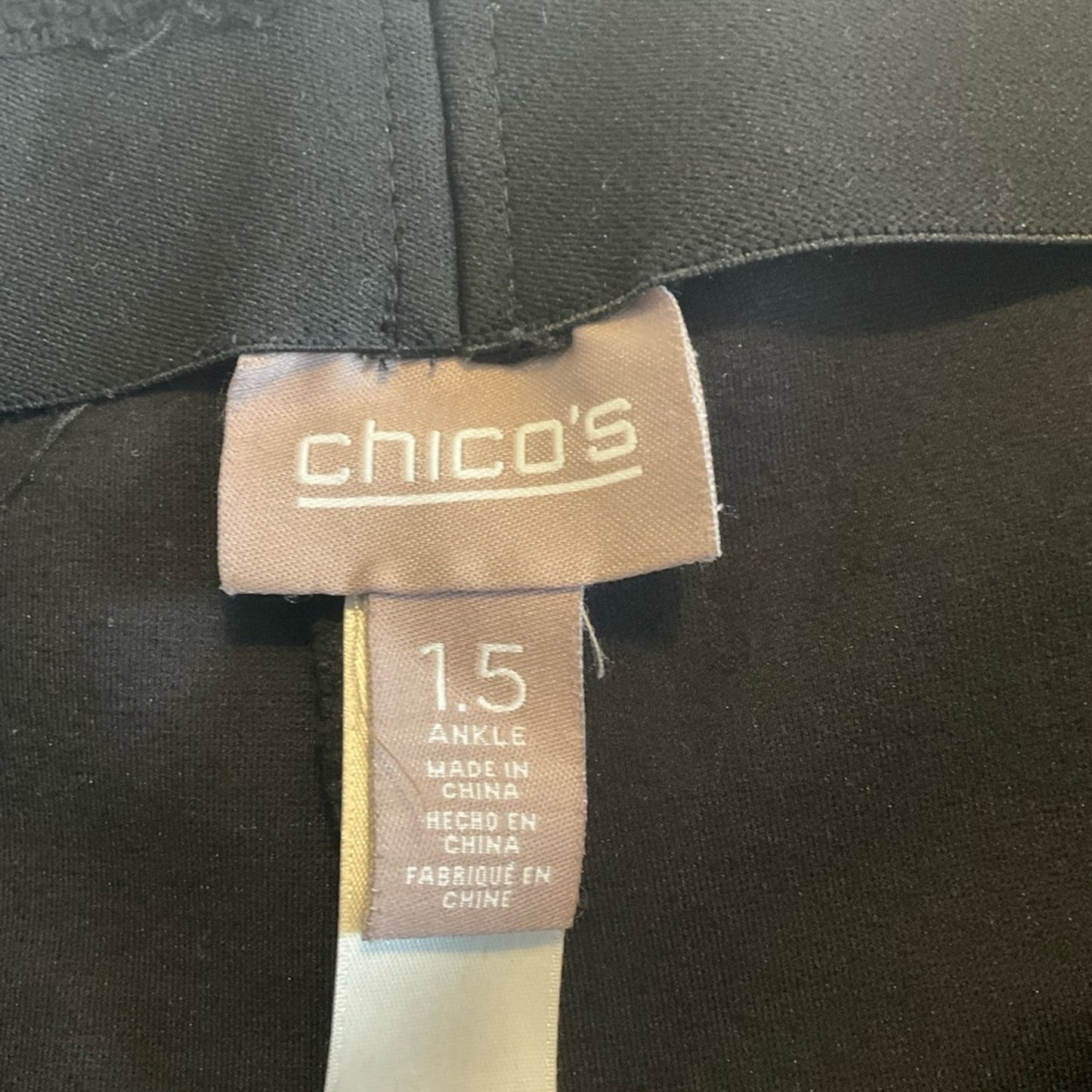 Chico's Black Ankle Pants