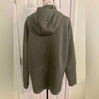 Apana Olive Green Pullover Hoodie