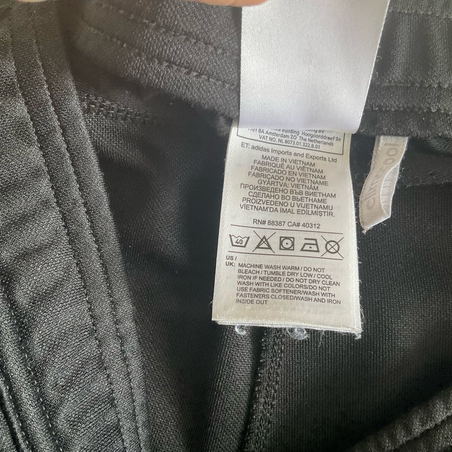 Adidas Women's Black Track Pants