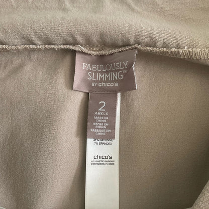 Chico's Classic Tan Ankle Pants