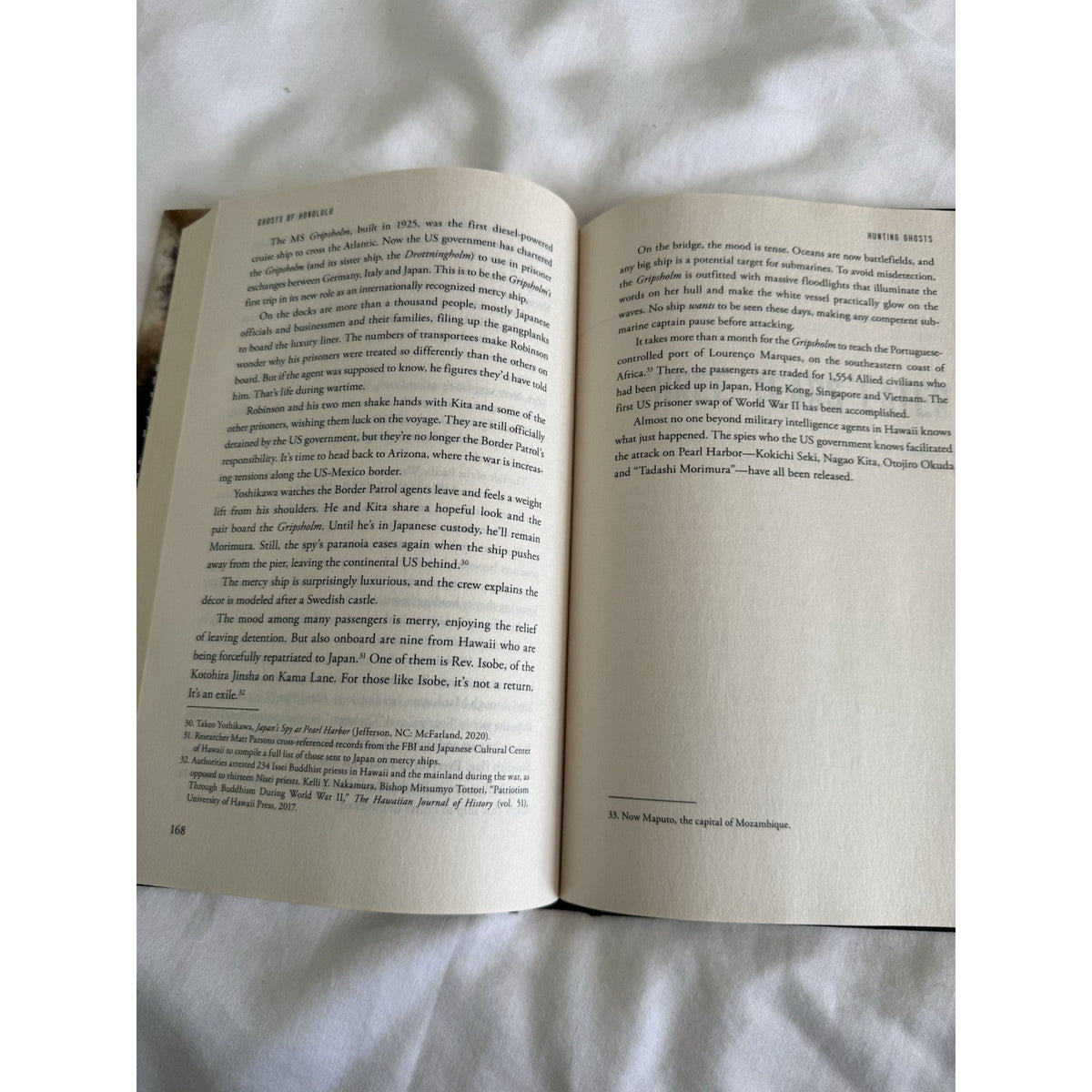 GHOSTS of HONOLULU: SPY, PEARL HARBOR by NCIS Mark HARMON, LEON CARROLL (2005