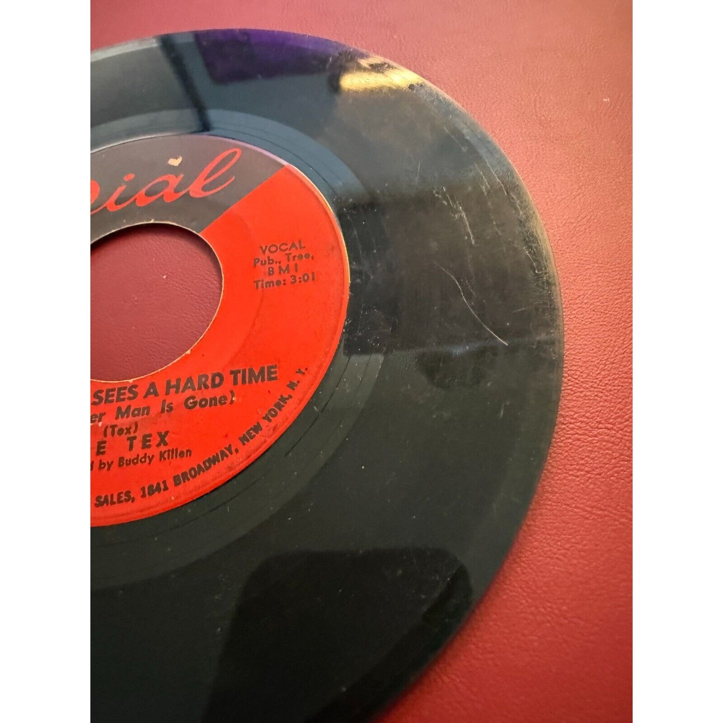 Joe Tex "Show Me / A Woman Sees A Hard Time" 1967 45-4055 7" 45 rpm F276