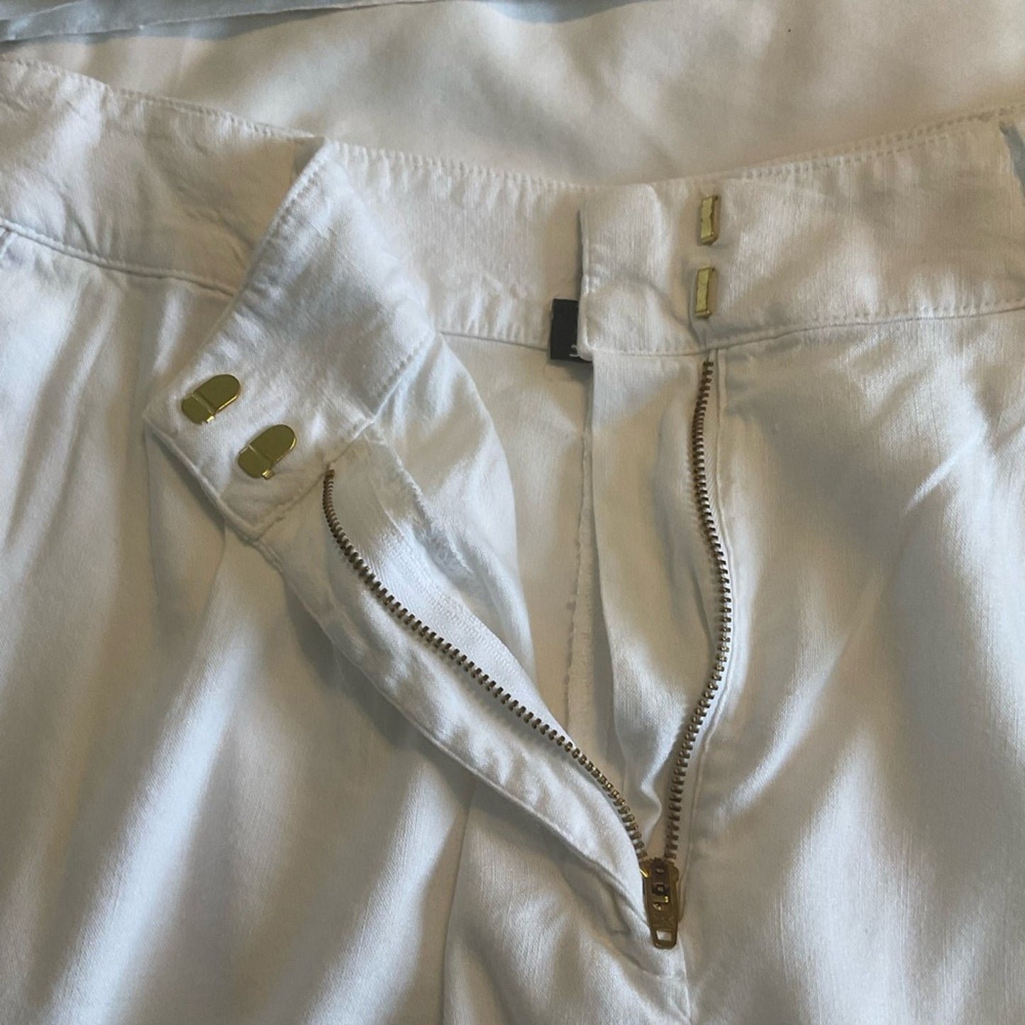 I.N.C International Concepts White High Waist Women's Shorts