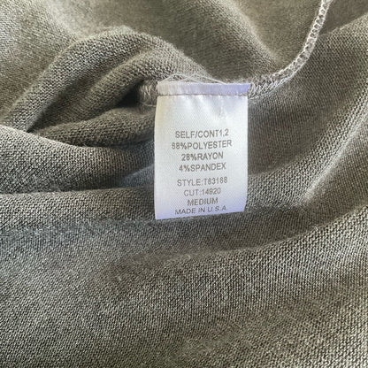 ODDY Gray and Brown Patterned Long Sleeve Top