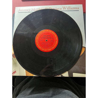 Johnny Mathis Denise Williams That's What Friends Are For Columbia 33rpm VINYL