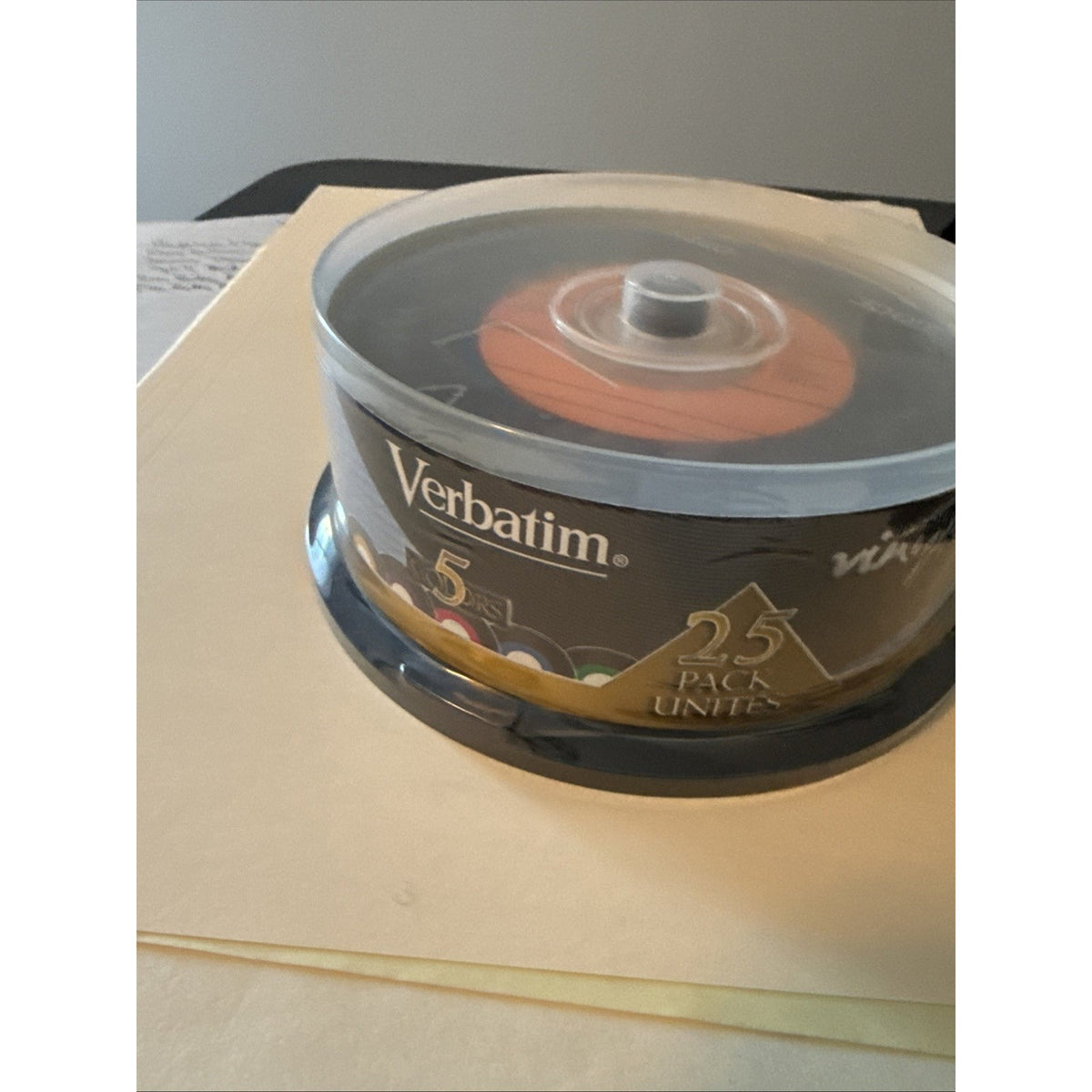 Verbatim Digital Vinyl CD-R 25 Pack 700MB 80min 52x Recordable Blank Discs 94488