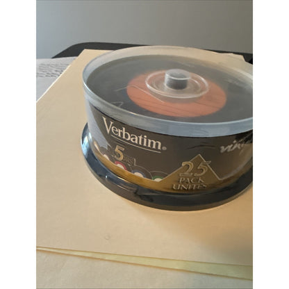 Verbatim Digital Vinyl CD-R 25 Pack 700MB 80min 52x Recordable Blank Discs 94488