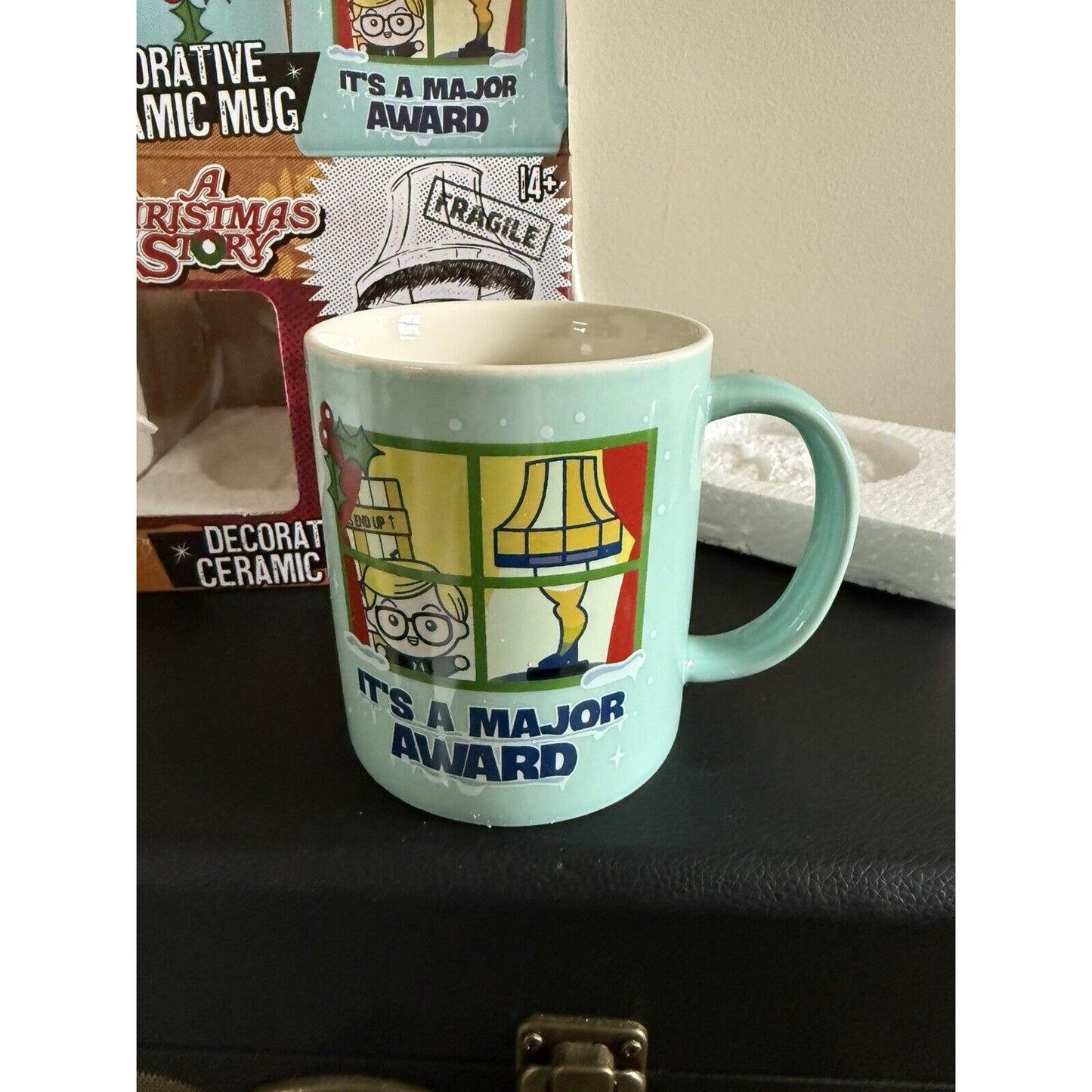 NECA ~ A Christmas Story It’s A Major Award ~ Leg Lamp Ceramic Mug