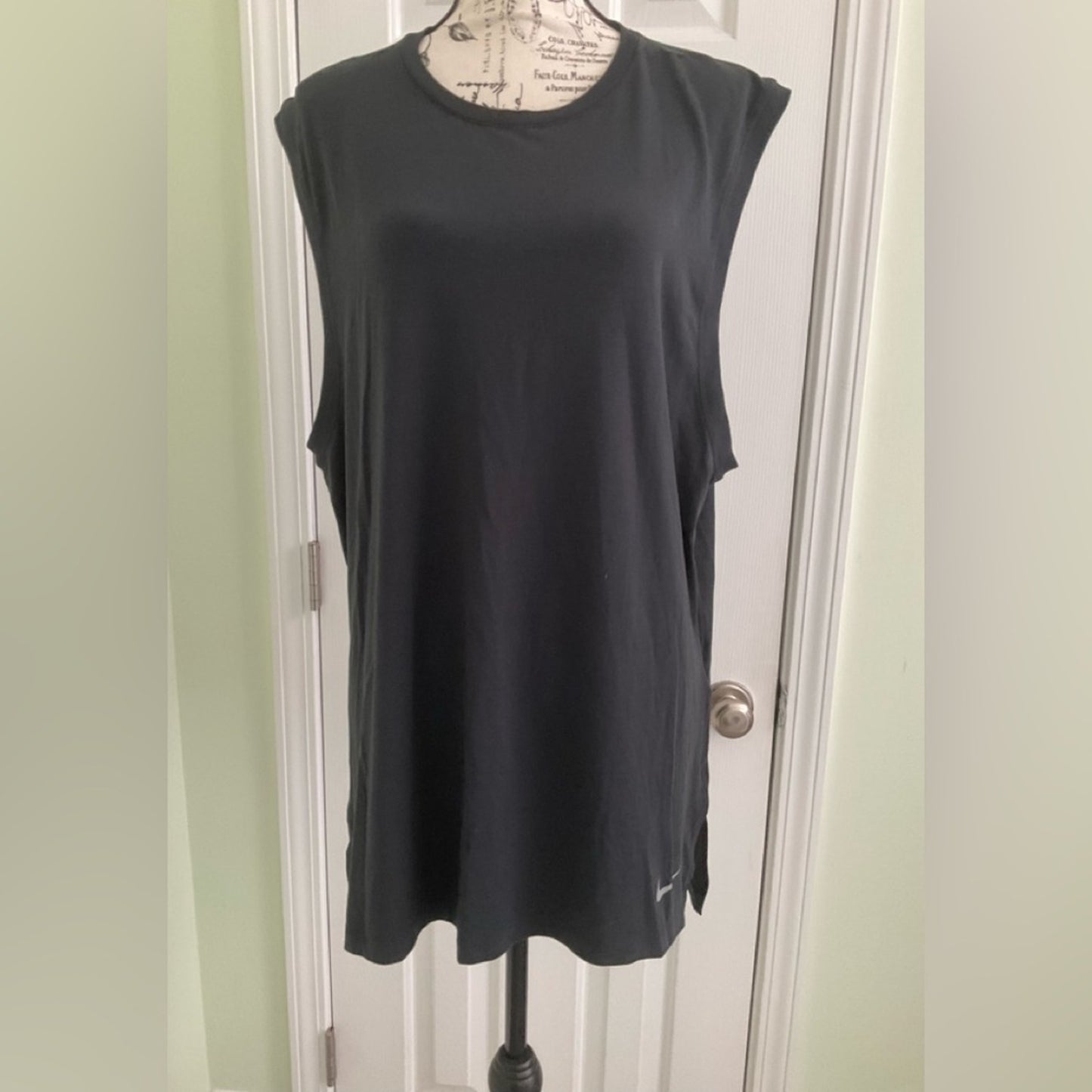 Nike Black muscle Sleeveless Tank Top