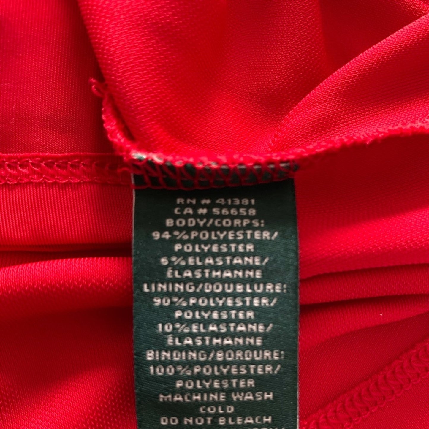 Ralph Lauren Dress - Red long sleeve