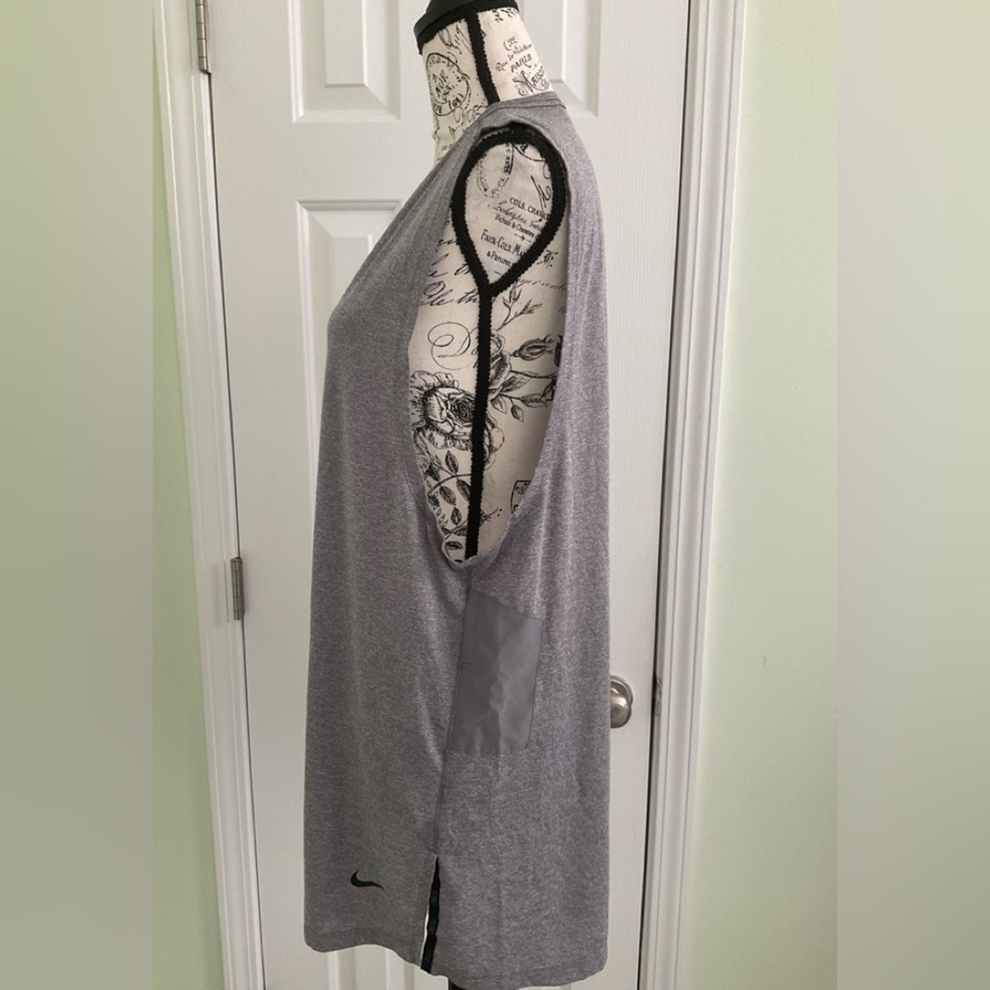 Nike Gray Muscle Tee for Men