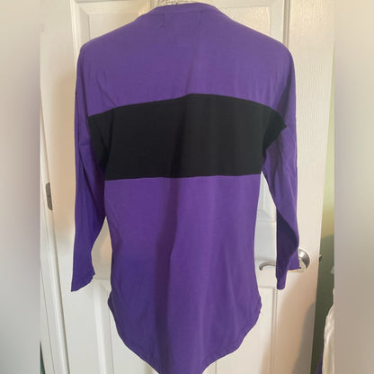 Lauren Active, Ralph Lauren top 3/4 sleeve Purple