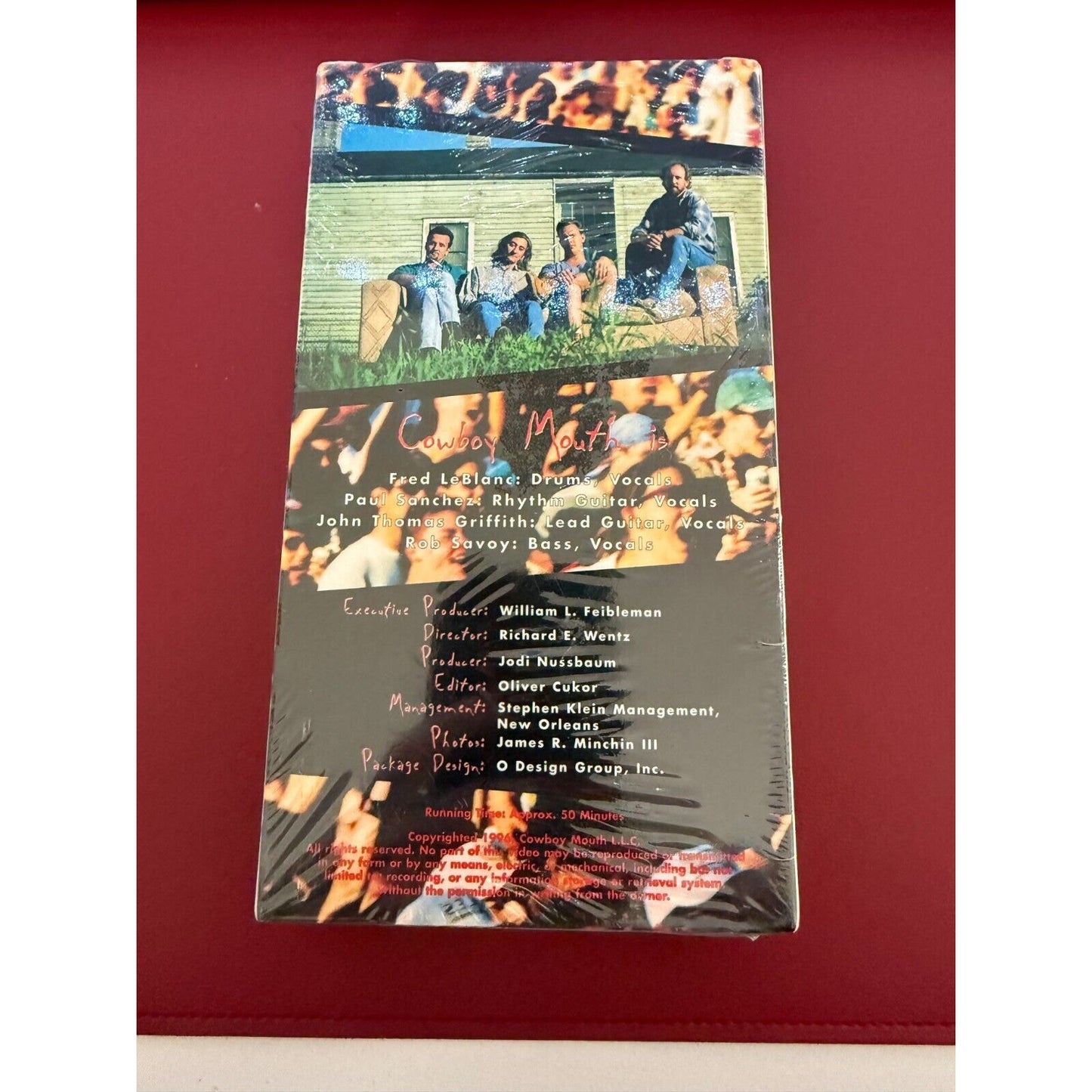 Cowboy Mouth ALIVE VHS ULTRA RARE Alternative Rock 1996