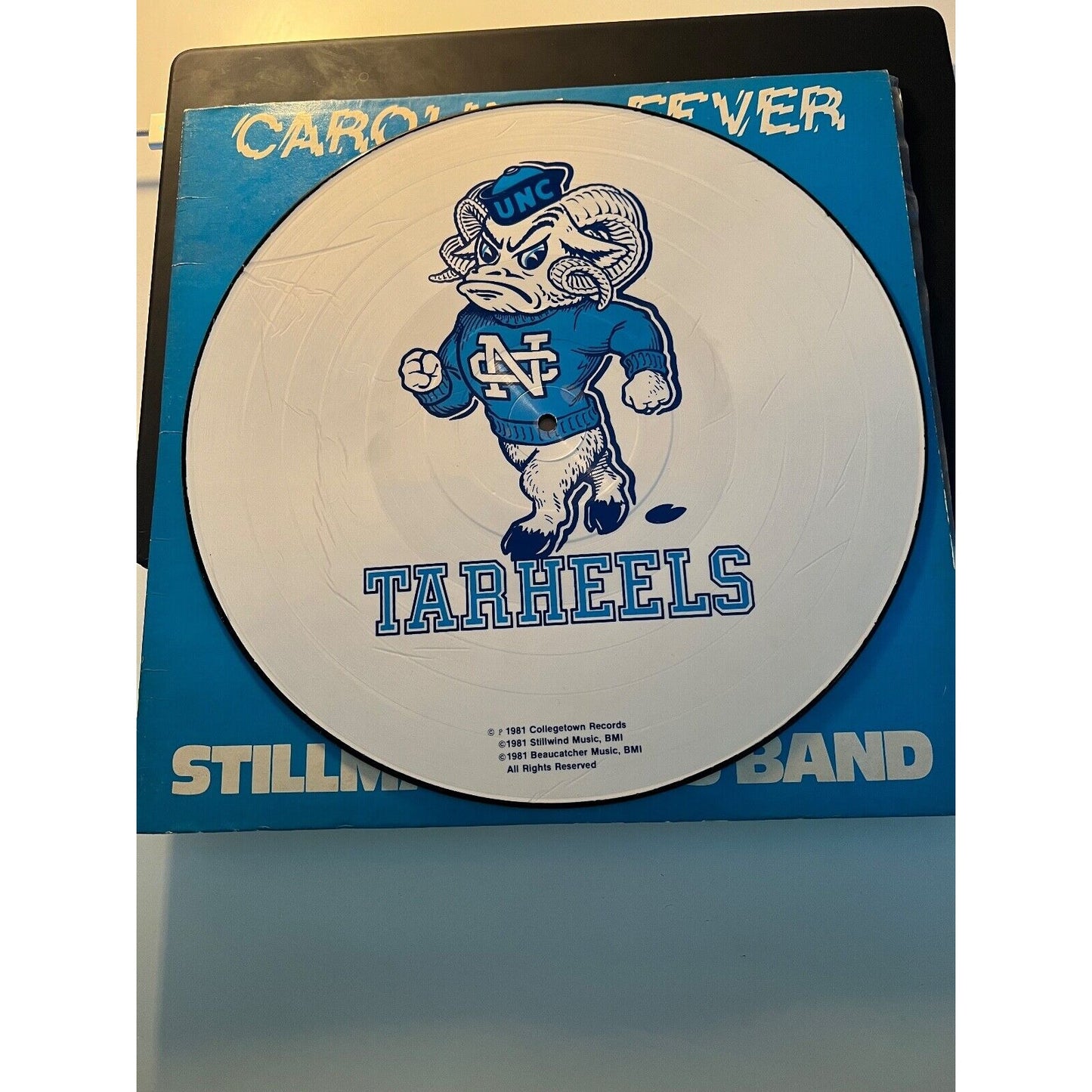 Stillman-Davis Band Carolina Fever Collegetown Records ‎– 1981 Pic disc