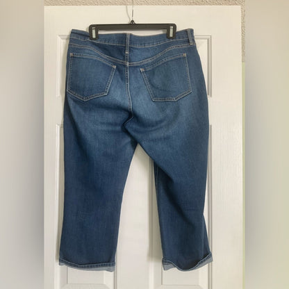 Old Navy Dark Blue Ankle Jeans