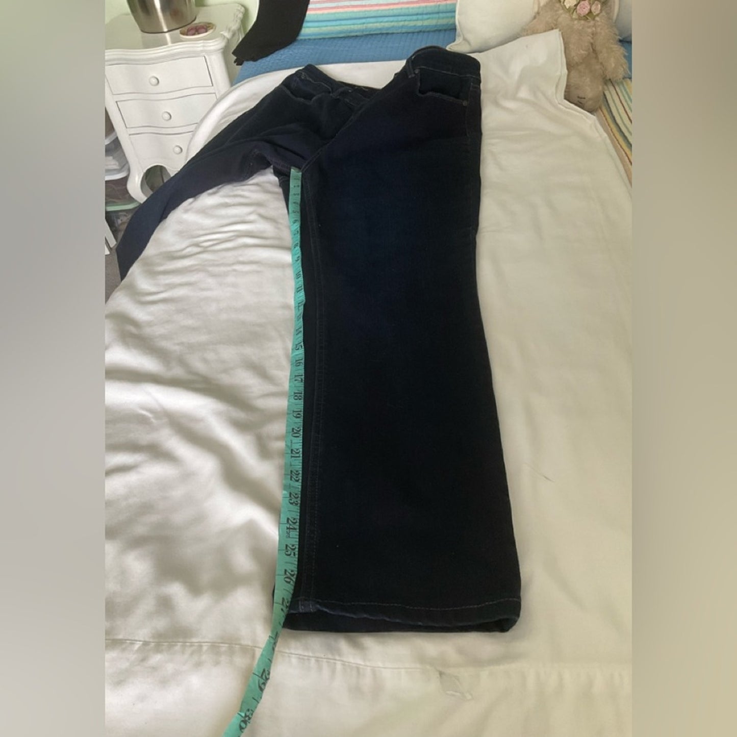 Talbots Women's Dark Blue Straight Leg Jeans