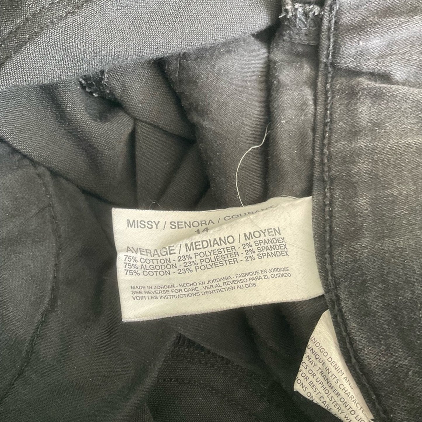 Gloria Vanderbilt Women's Black Jeans