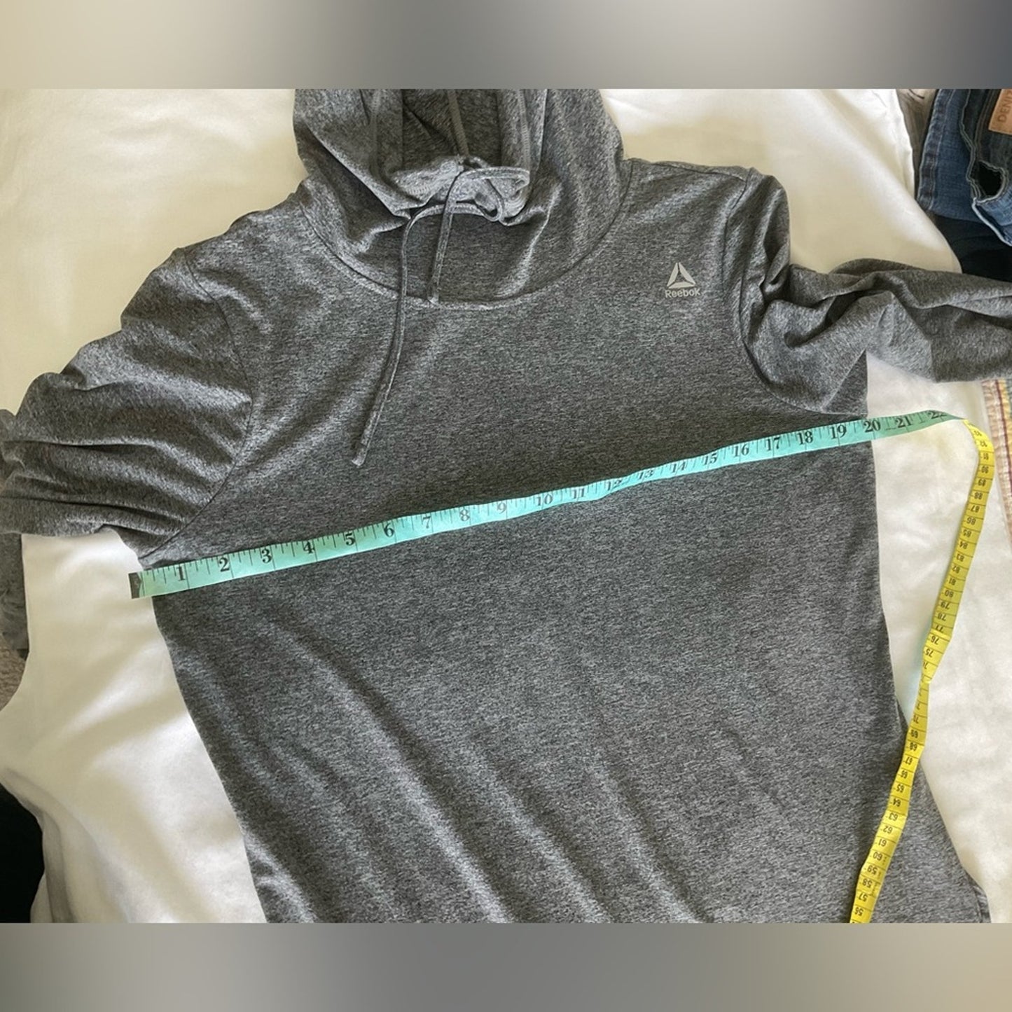 Reebok Charcoal Pullover Hoodie