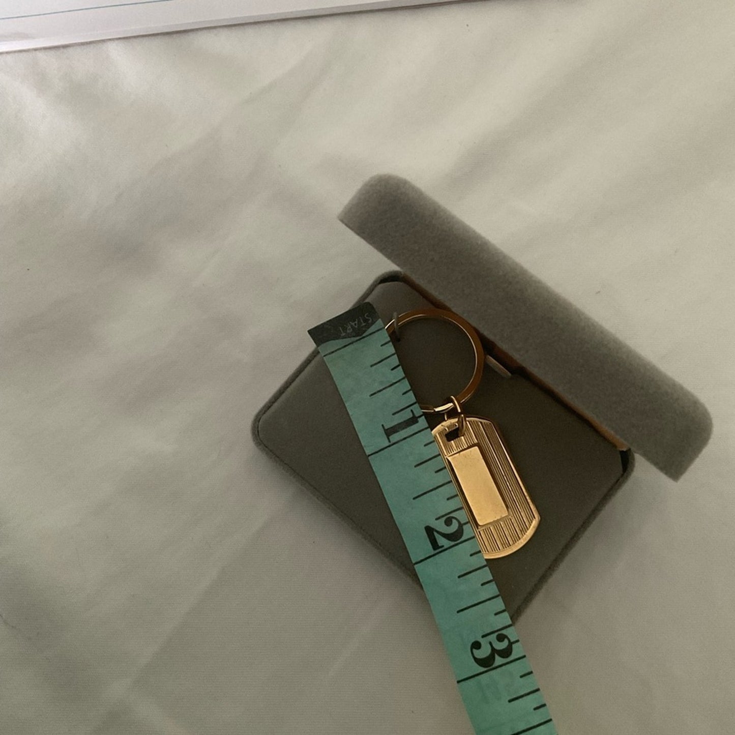 Vintage Gold plated Key Ring by Kelly Waters