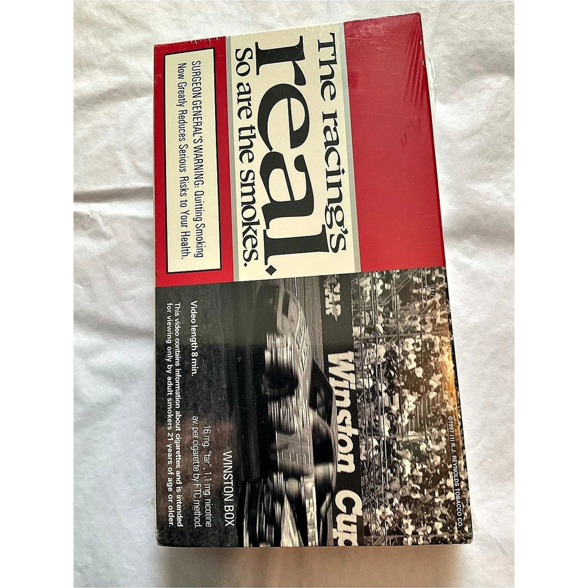NASCAR Winston Cup Series Thunder Theater Official VHS Video - NO. BULL