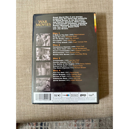 War Movies: WWII Collection (DVD, 2008) - 20 movie Collection