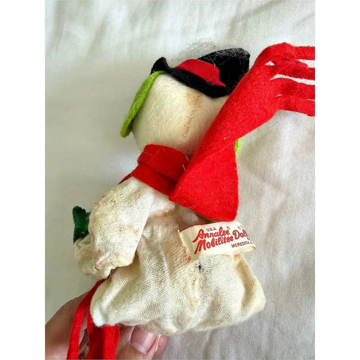 Annalee Vintage Holiday snowman doll