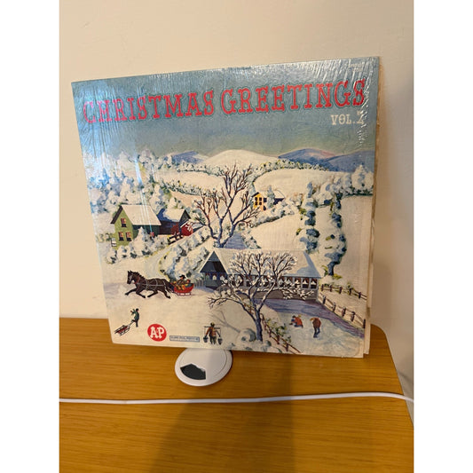 Vintage Christmas Vinyl - Christmas Greetings, Vol. 2 - Columbia Records 1971 -