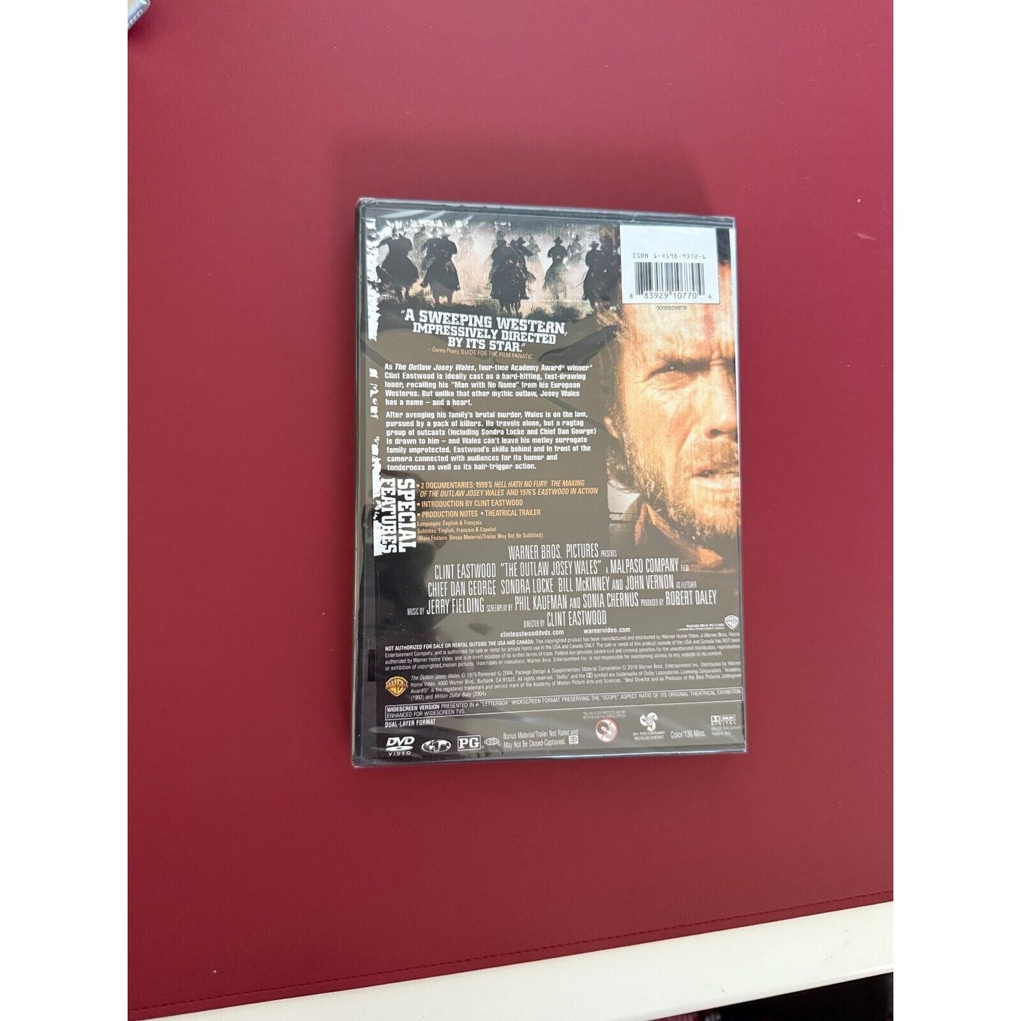 The Outlaw Josey Wales (DVD, 1976) Brand New Sealed Clint Eastwood