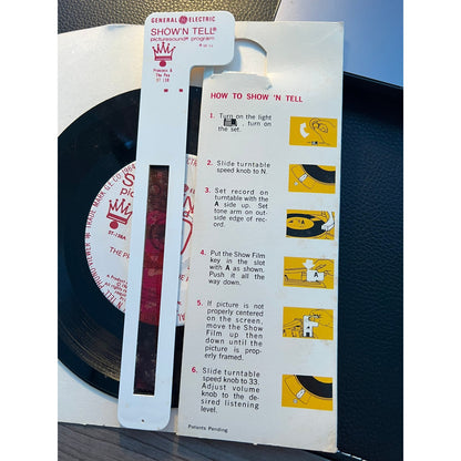 Show'N Tell Picturesound Program The Princess and the Pea ST-138 Vinyl LP Record