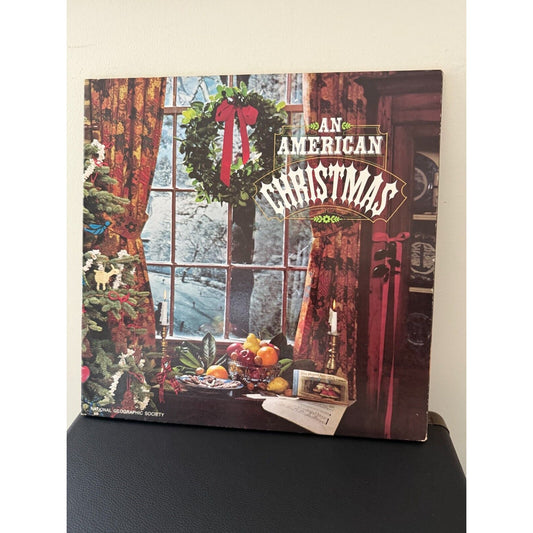 VTG National Geographic Society An American Christmas Vinyl LP 1977 Stereo