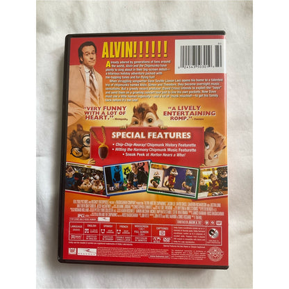 Alvin and the Chipmunks DVD - Red, Blue, Green Cover