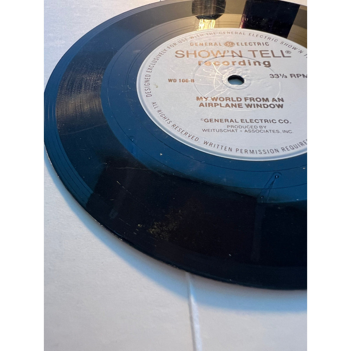 Show'N Tell Picturesound Program Alice in Wonderland WD 106 Vinyl LP Record