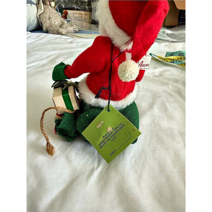 Annalee Dolls Santa ornament with gifts Santa Christmas