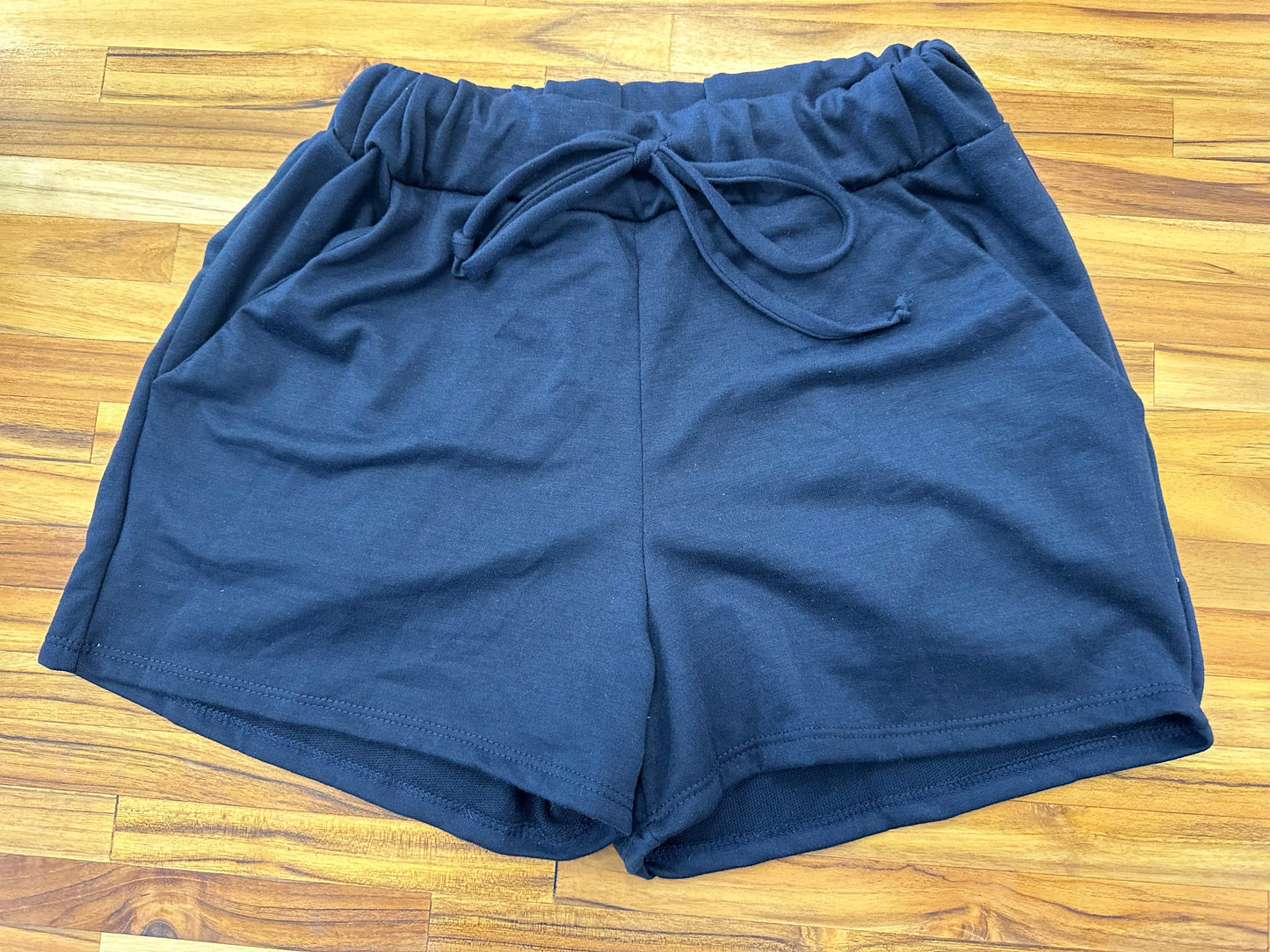 Burgundy Apparel - Navy Athletic Moisture Wicking Shorts