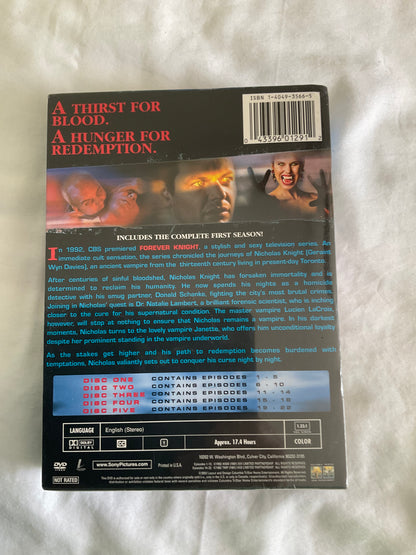 Forever Knight DVD Trilogy Part One