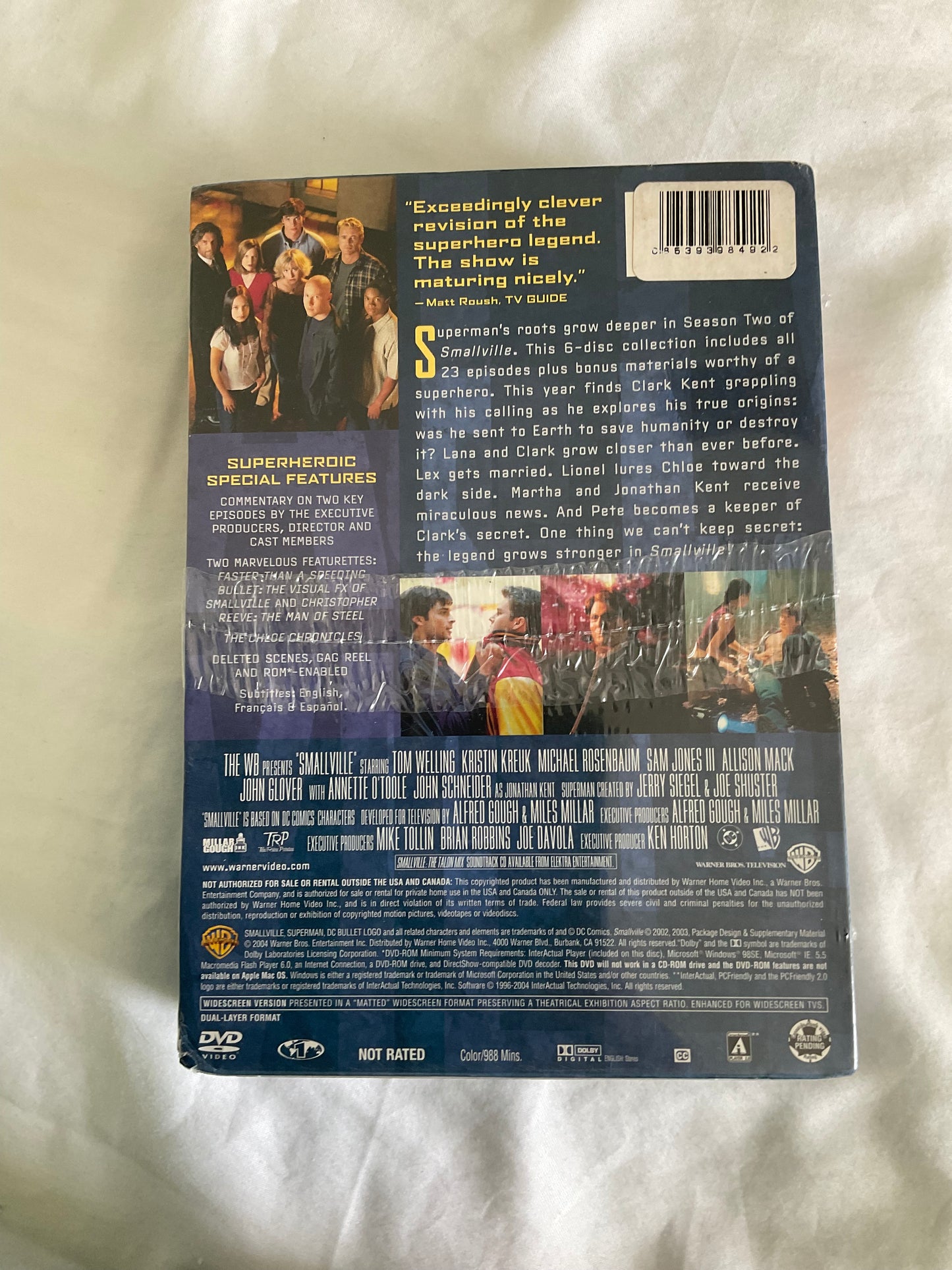 Smallville The Complete Second Season DVD