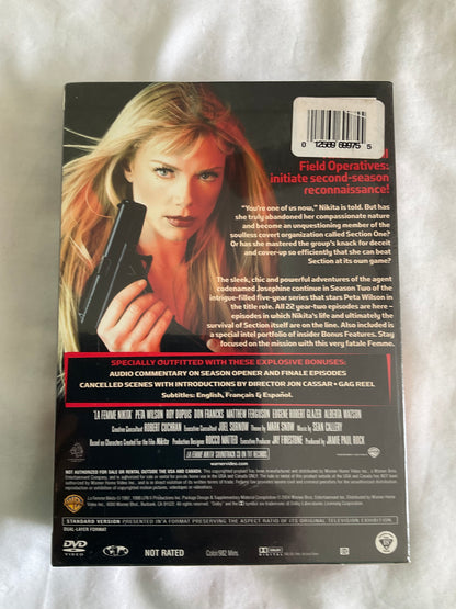 La Femme Nikita - The Complete Second Season DVD (2004) New With Tags