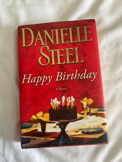 "Happy Birthday" Hardcover Novel by Danielle Steel