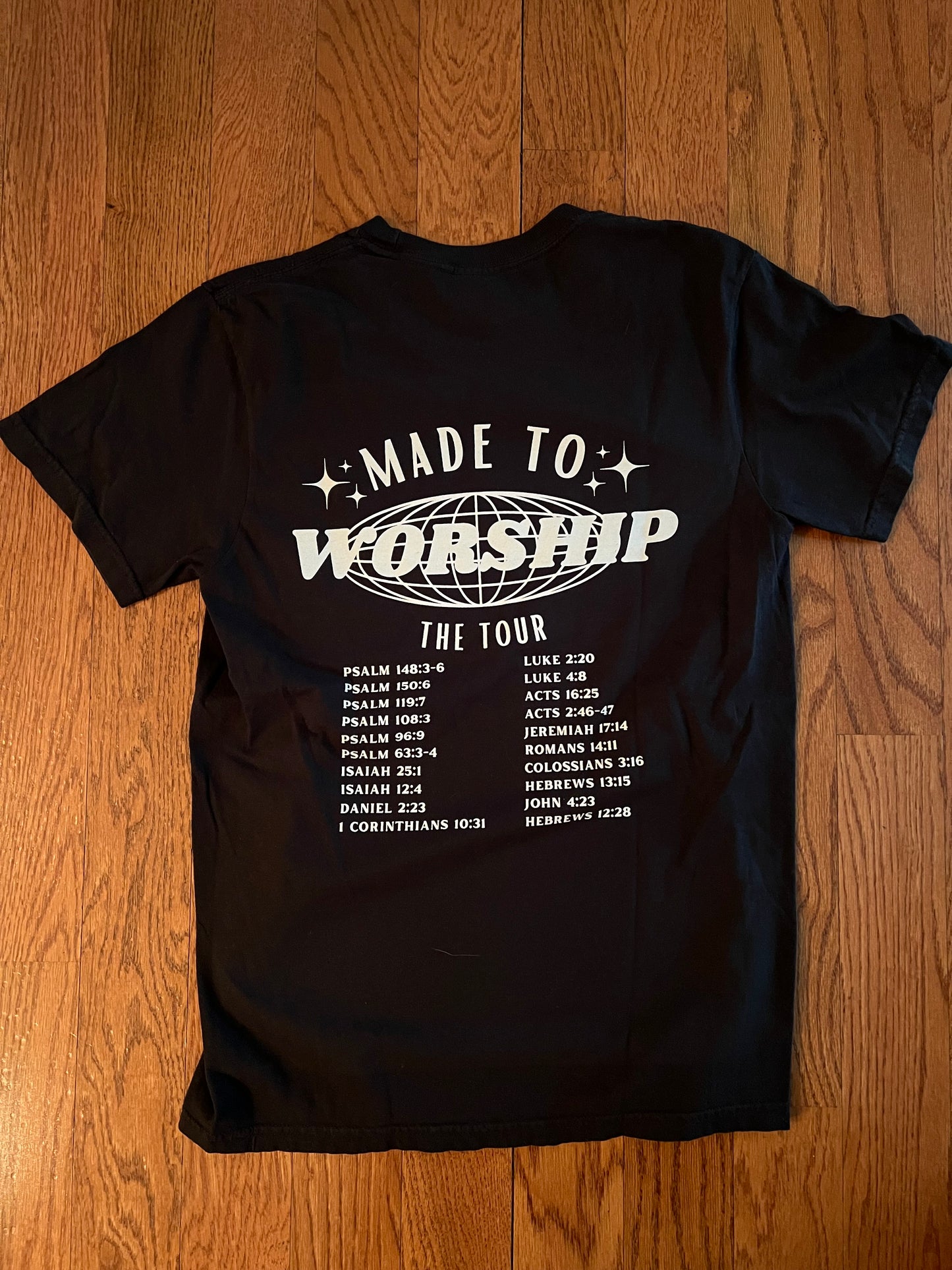 Honey Soul LLC - ORIGINAL Made To Worship Tour Tee