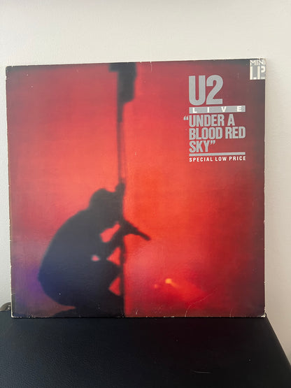 U2 Under A Blood Red Sky Vinyl LP 1983 90127-1-B Island Records