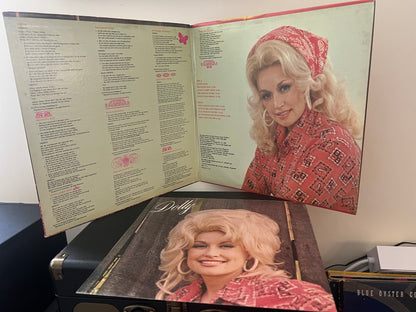 Dolly Parton - Best of Dolly Parton, 1976 LP w/poster, Folk, Country.