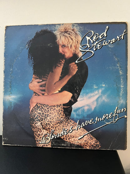 Rod Stewart Blondes Have More Fun Record Vinyl 33 RPM 12" LP BSK 3261 Gatefold