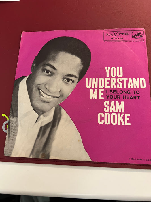 Sam Cooke 45 & Picture Sleeve-You Understand Me-1960-RCA Victor