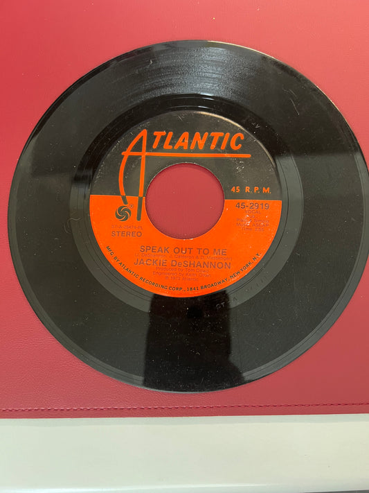 Jackie DeShannon - Sweet Sixteen/Speak Out to Me  (Stereo) 7" 45 Single