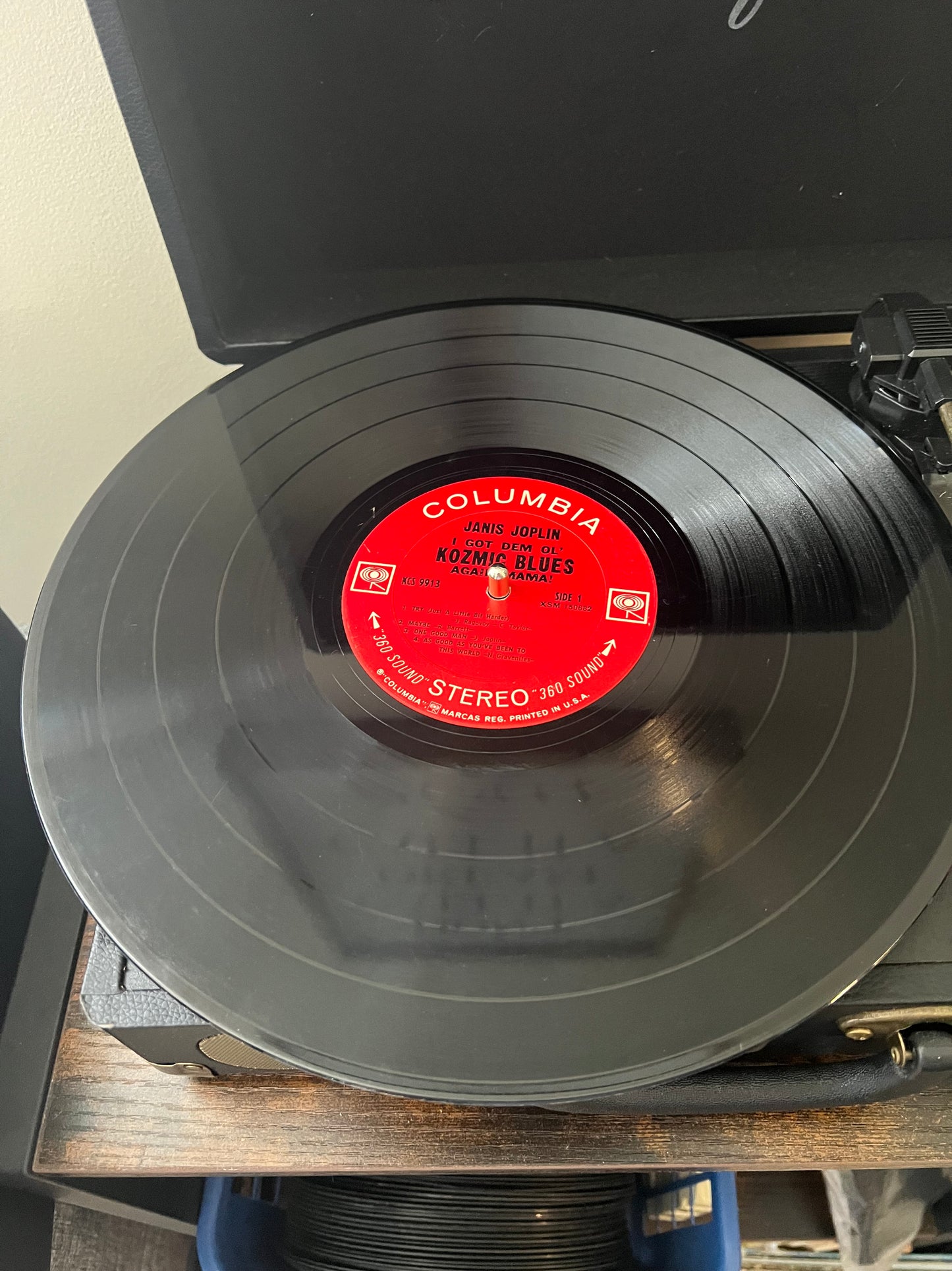 Janis Joplin "I Got Dem Ol' Kozmic Blues..." VINYL LP - 1969 Columbia KCS 9913