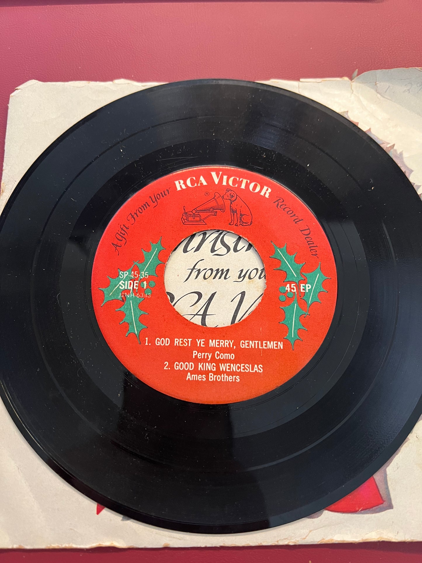 Merry Christmas from your RCA Victor Record Dealer  7" 45  VARIOUS