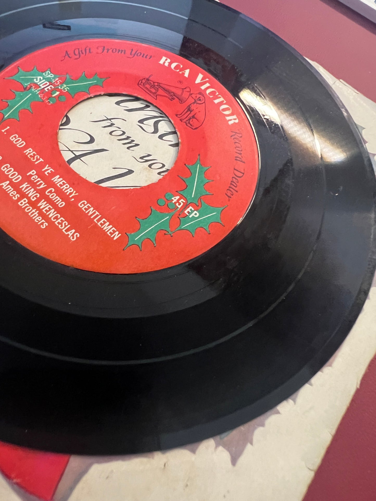 Merry Christmas from your RCA Victor Record Dealer  7" 45  VARIOUS