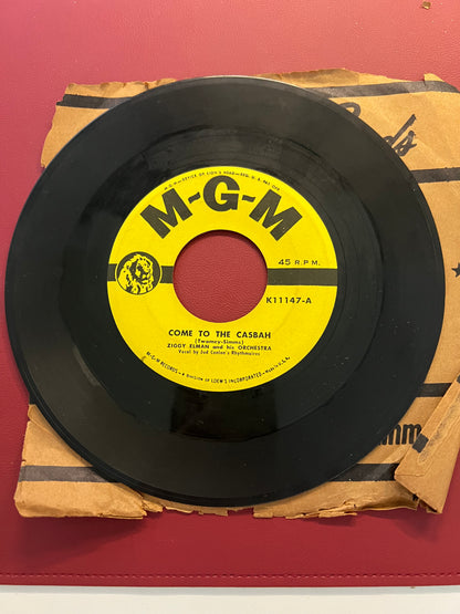 ZIGGY ELMAN: come to the casbah / sweet and lovely MGM 7" Single 45 RPM