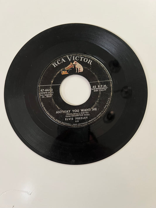 Elvis Presley Love Me Tender / Anyway You Want Me RCA Victor 47-6643